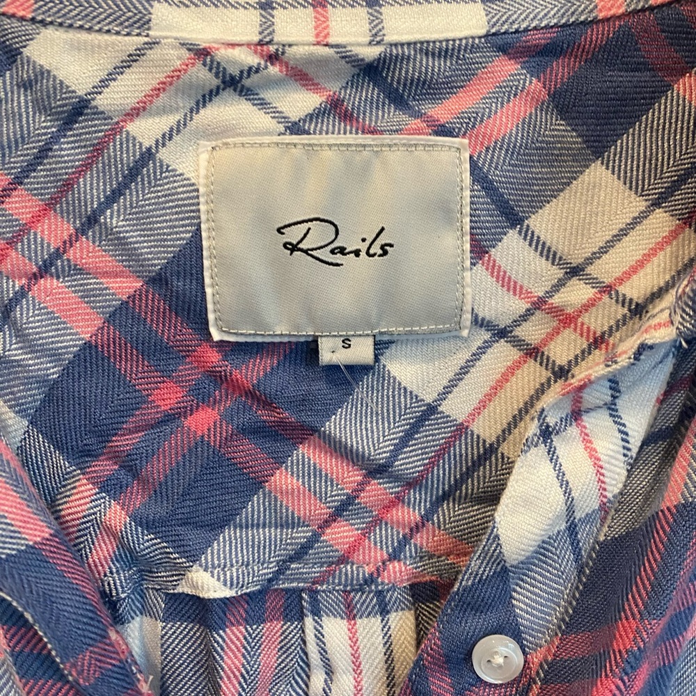 Rails Nwot Hunter Plaid Button-Up Shirt Rails - image 6